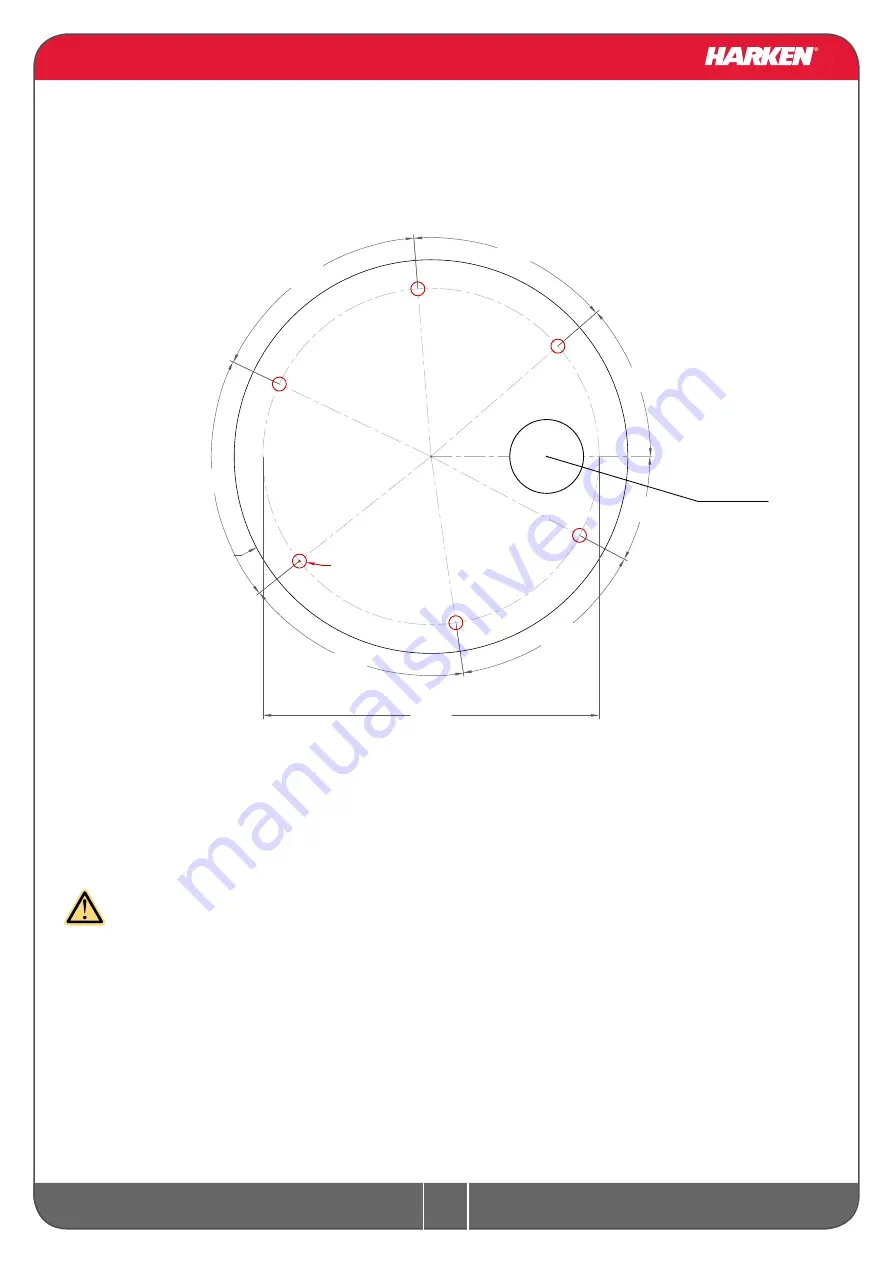 Harken Radial Winch 70.2 ST Installation And Maintenance Manual Download Page 7