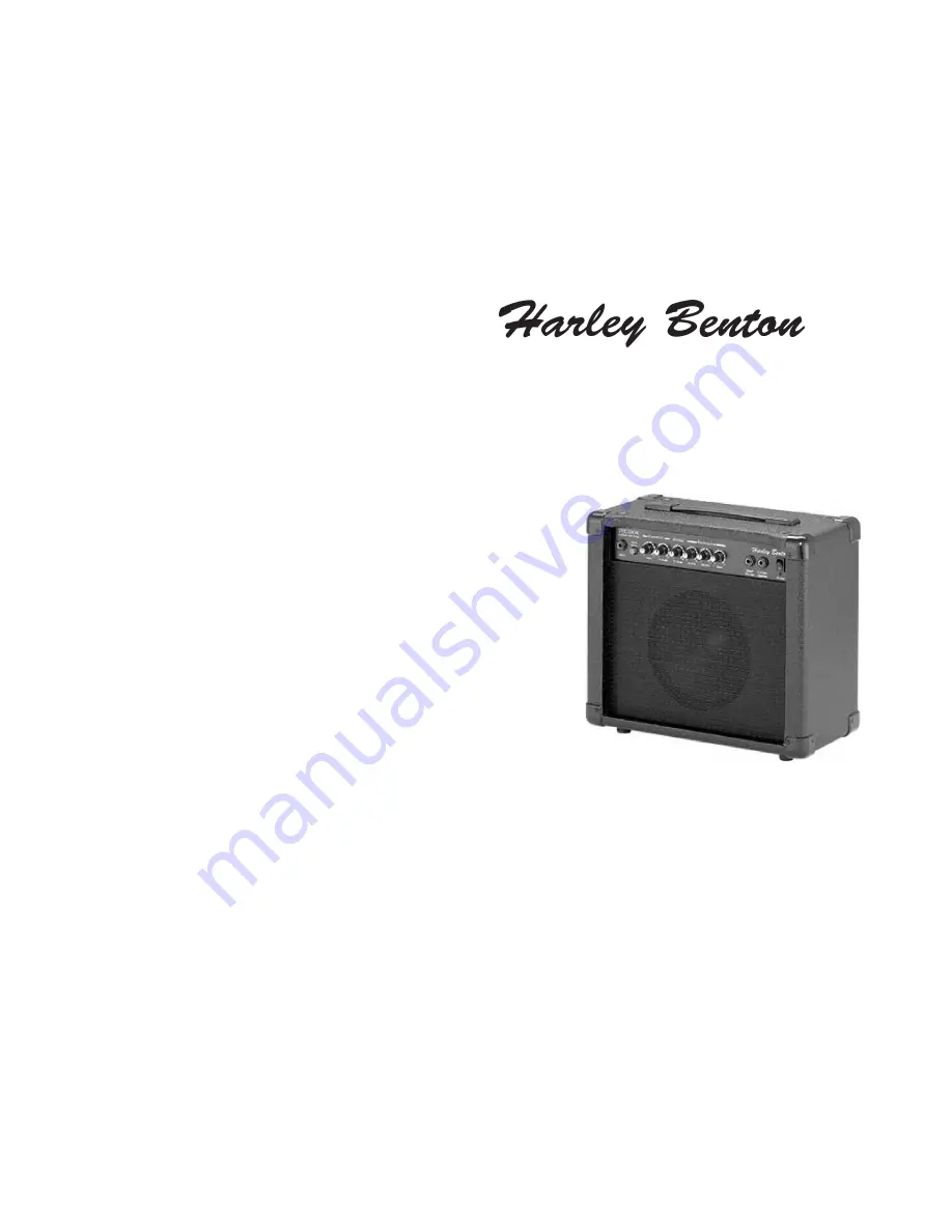 Harley Benton HB-20G User Manual Download Page 1