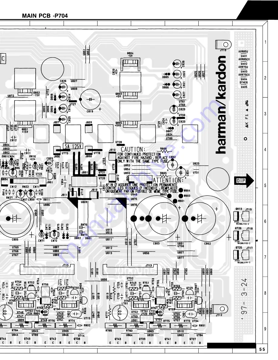 Harman Consumer Group AVR75/85 Скачать руководство пользователя страница 69