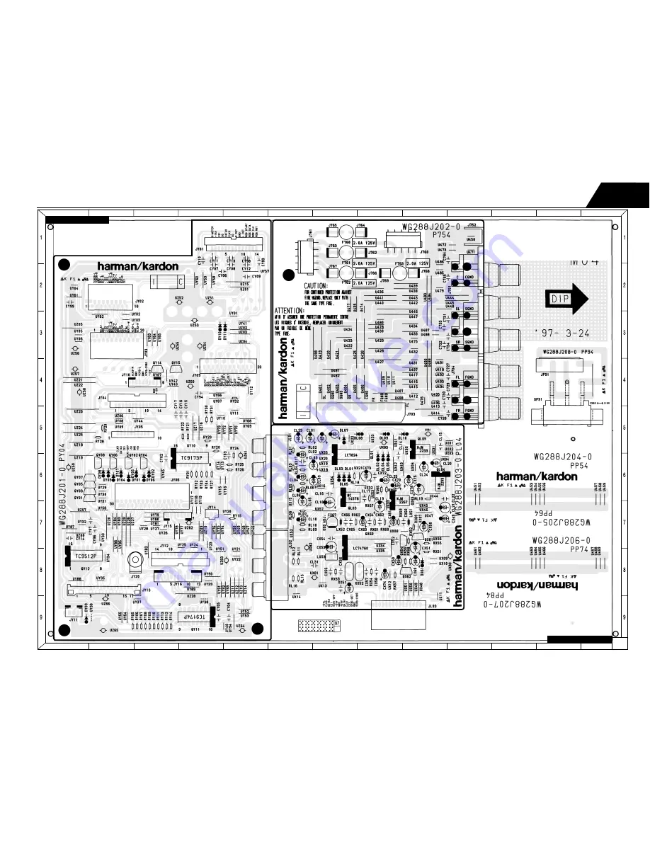 Harman Consumer Group AVR75/85 Скачать руководство пользователя страница 73