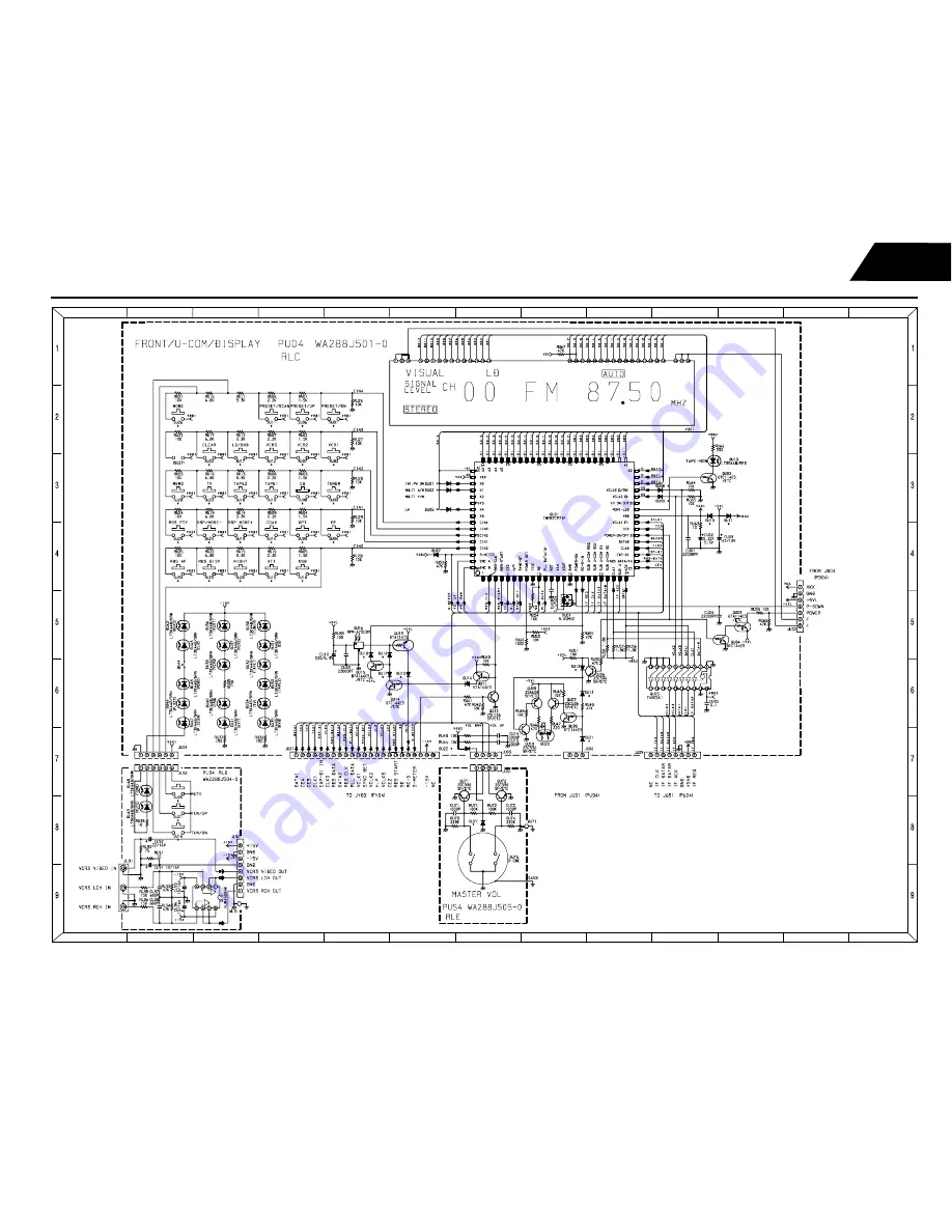 Harman Consumer Group AVR75/85 Technical Manual Download Page 125