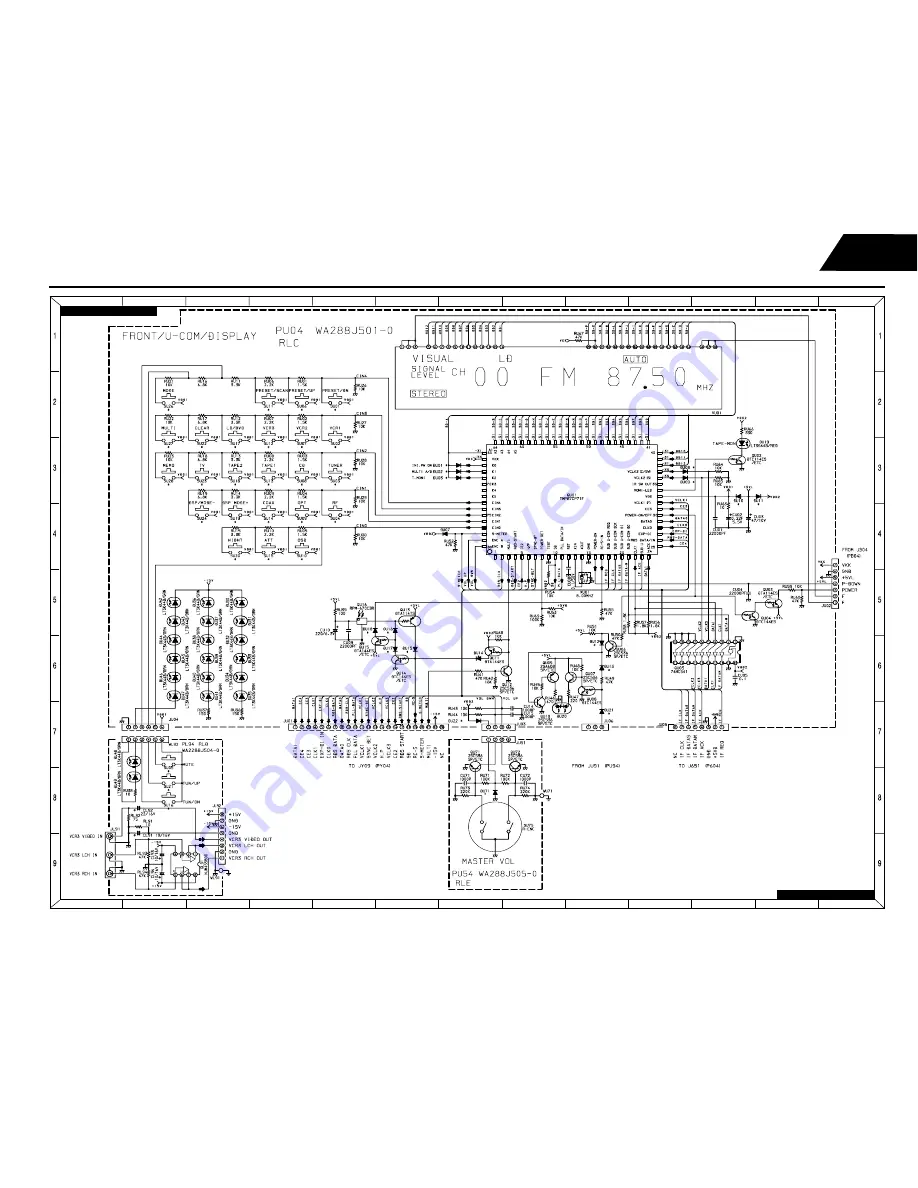 Harman Consumer Group AVR75/85 Technical Manual Download Page 150