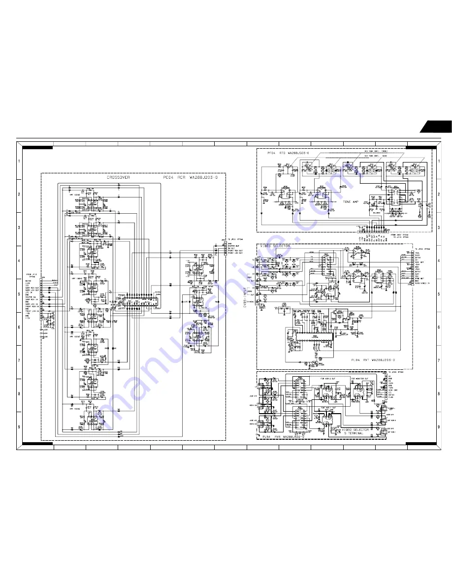 Harman Consumer Group AVR75/85 Technical Manual Download Page 159