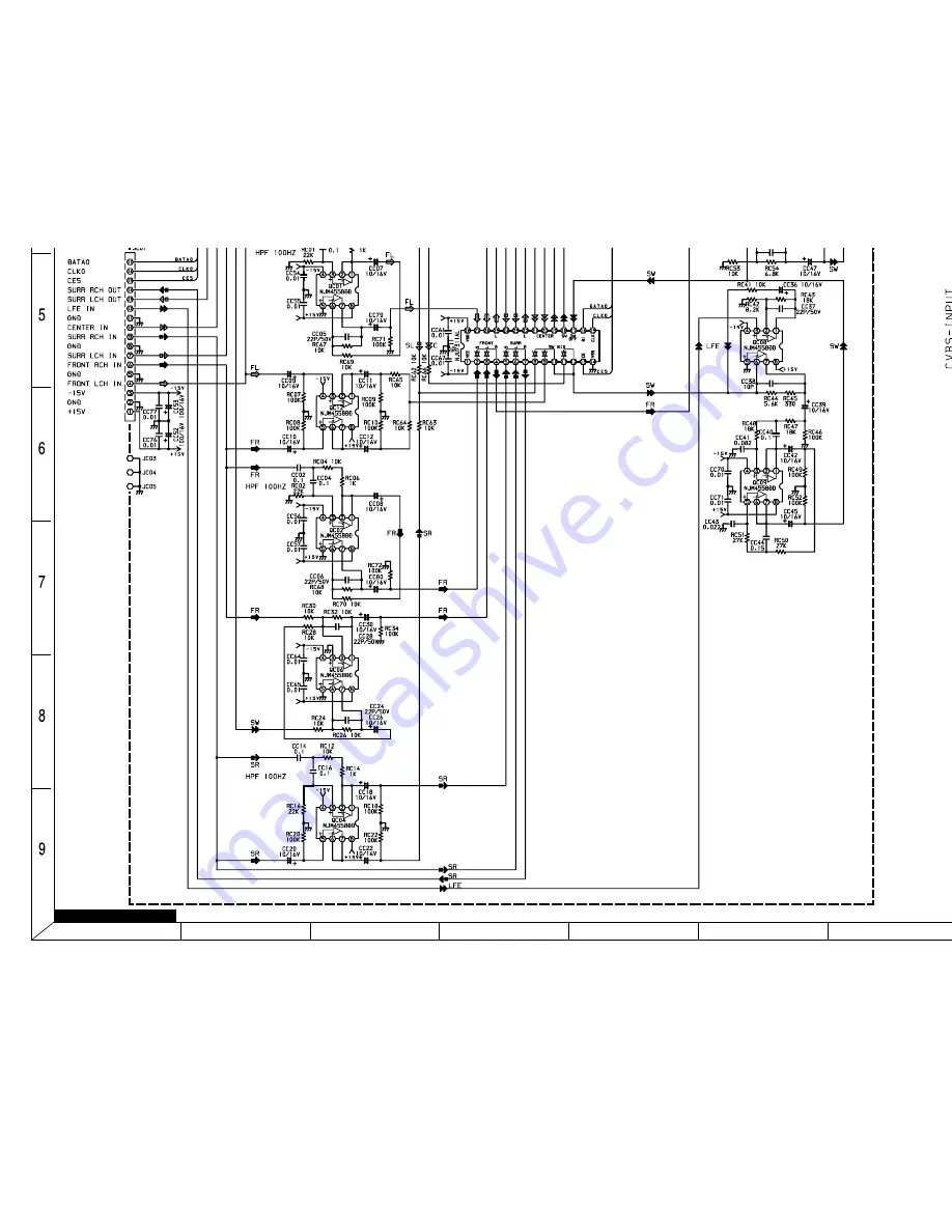 Harman Consumer Group AVR75/85 Technical Manual Download Page 162