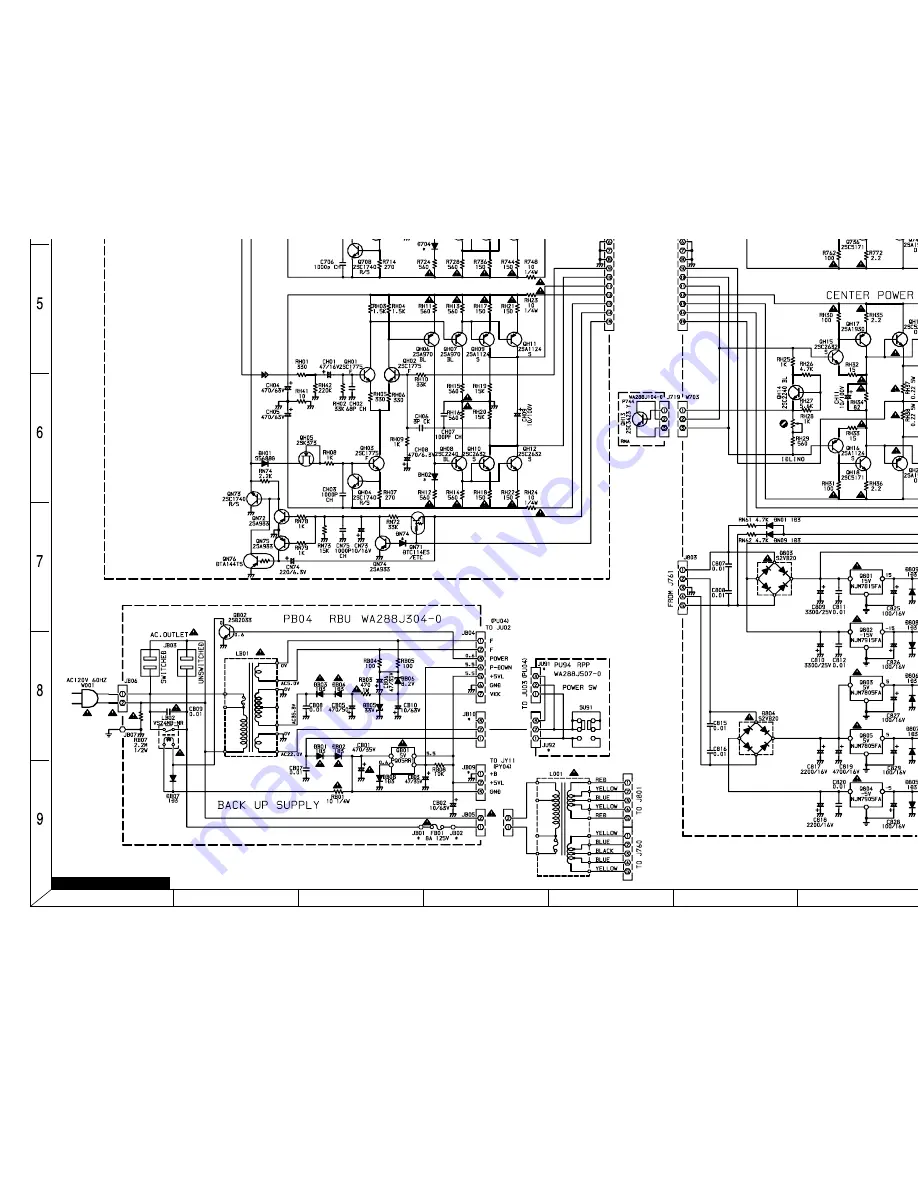 Harman Consumer Group AVR75/85 Technical Manual Download Page 170