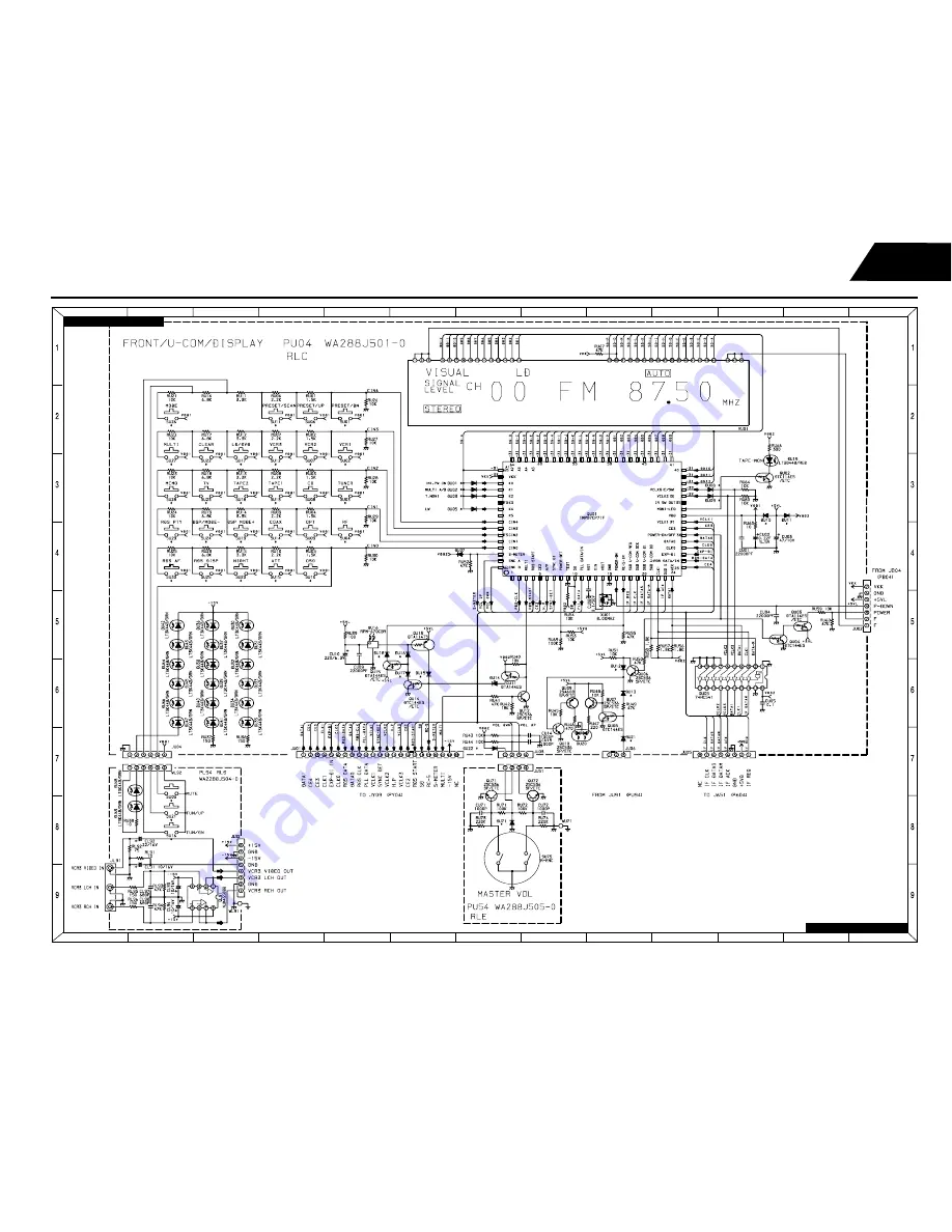 Harman Consumer Group AVR75/85 Technical Manual Download Page 180