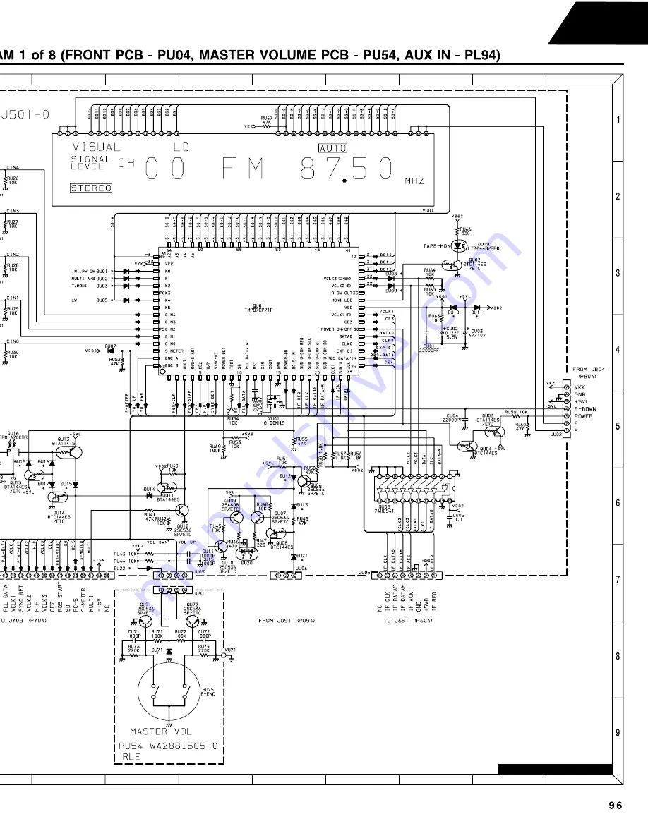 Harman Consumer Group AVR75/85 Скачать руководство пользователя страница 182