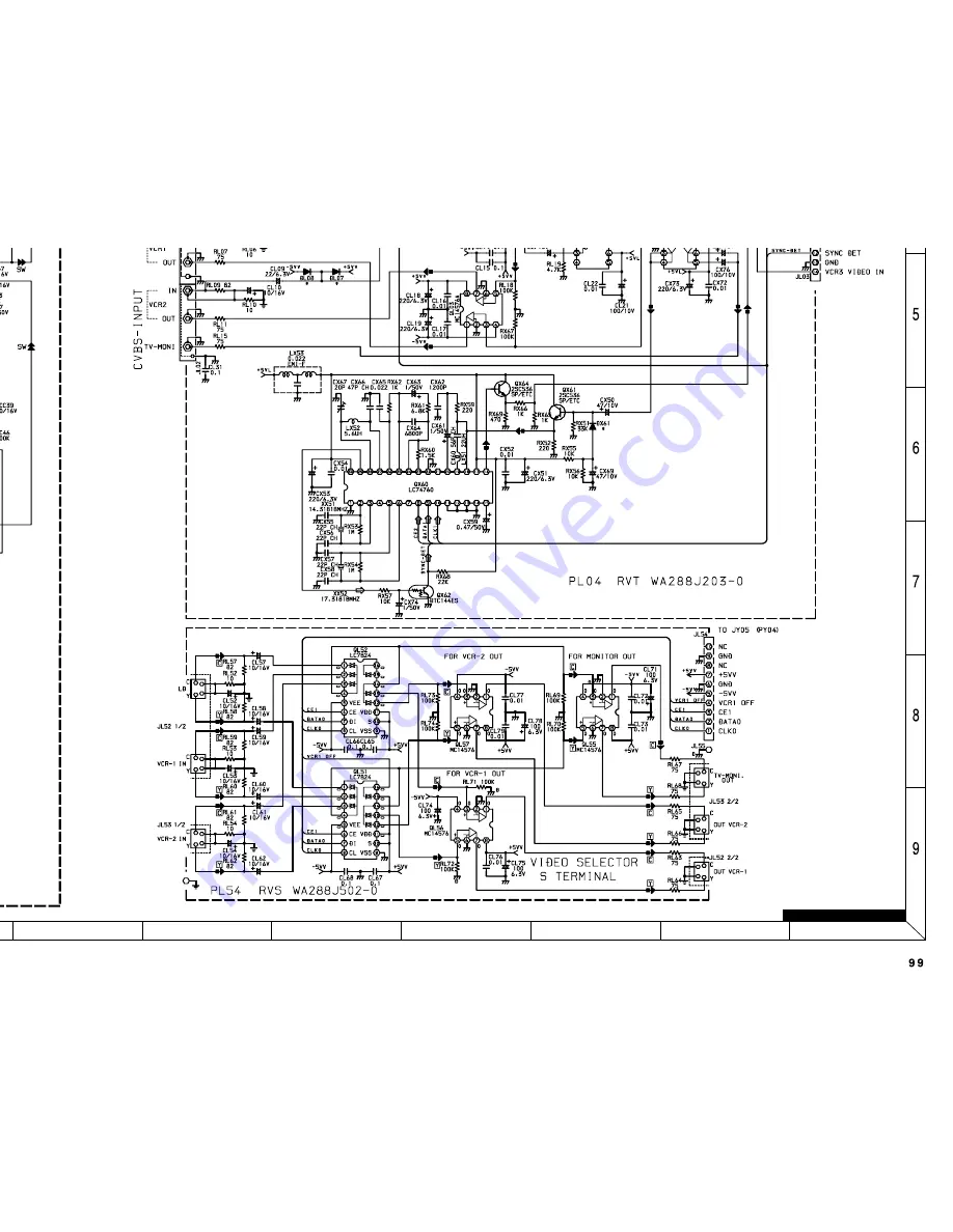 Harman Consumer Group AVR75/85 Technical Manual Download Page 193