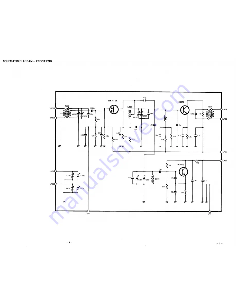 Harman Kardon 330c Technical Manual Download Page 5