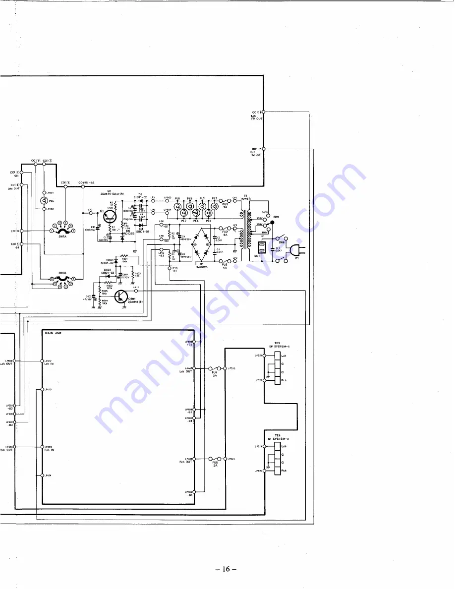 Harman Kardon 330c Technical Manual Download Page 22