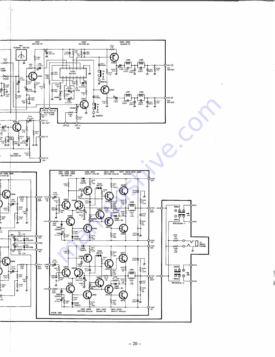 Harman Kardon 330c Technical Manual Download Page 28