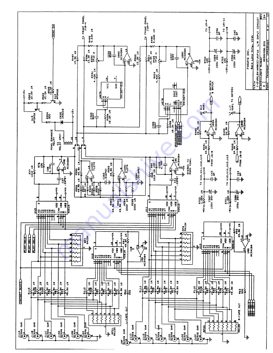 Harman Kardon AVP-1A Service Manual Download Page 17