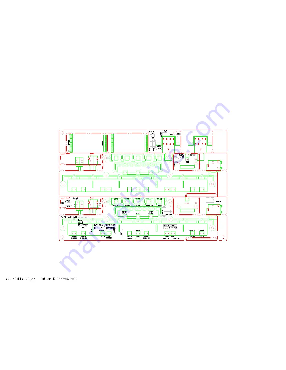 Harman Kardon AVR 1500 Service Manual Download Page 64