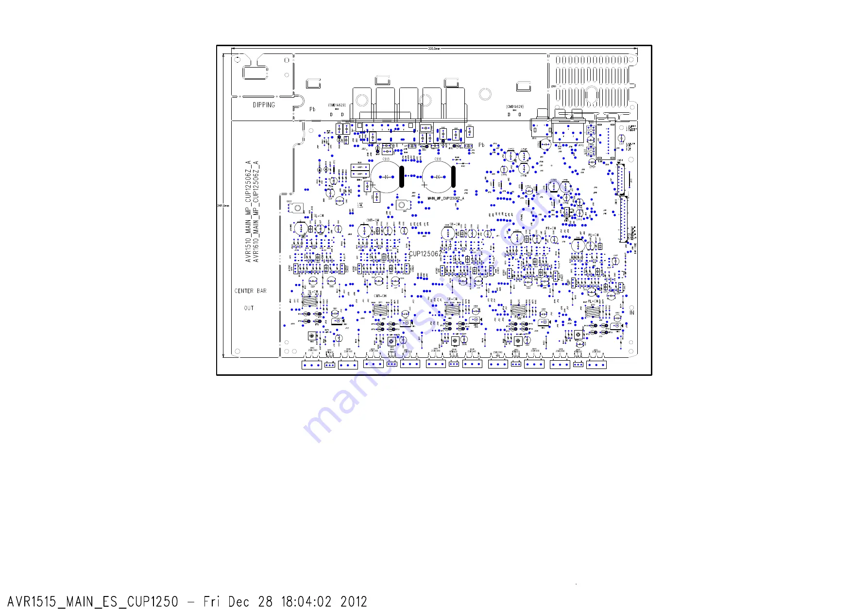 Harman Kardon AVR 151/230C Service Manual Download Page 114