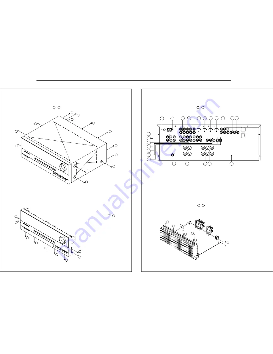 Harman Kardon AVR 154 Service Manual Download Page 31