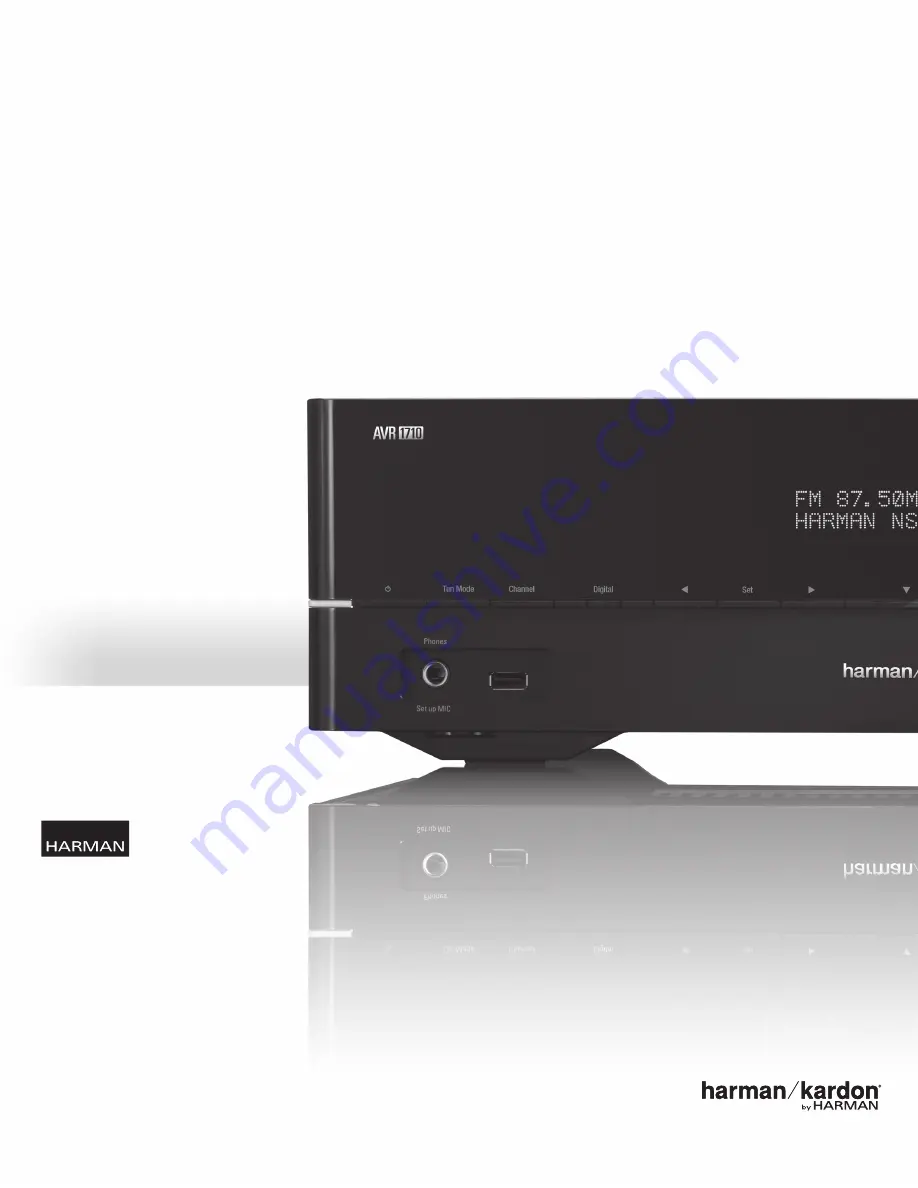 Harman Kardon AVR 161 Owner'S Manual Download Page 52