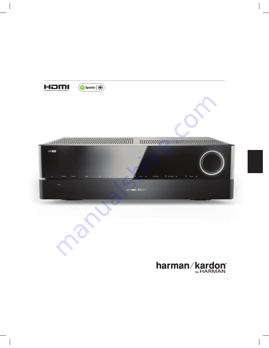 Harman Kardon AVR 1610S Скачать руководство пользователя страница 209