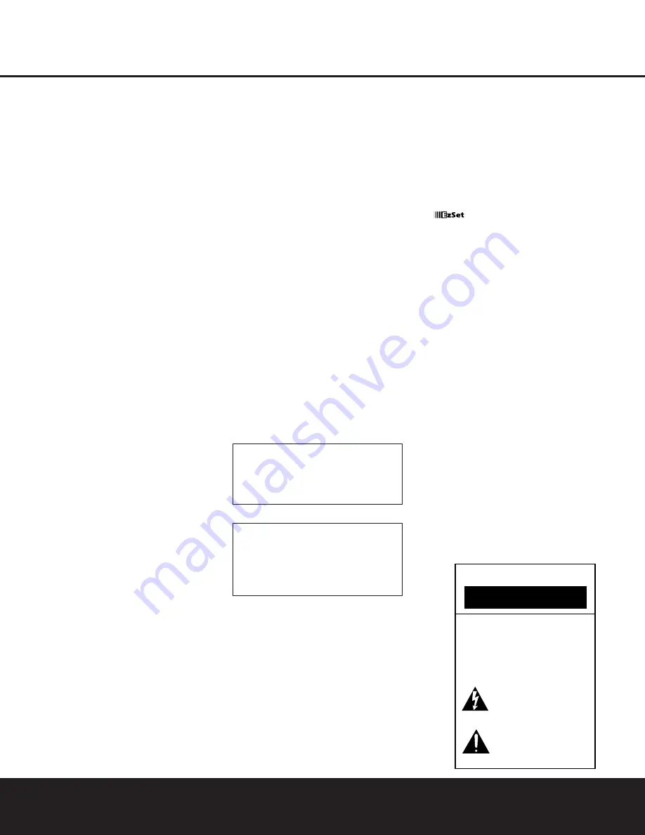 Harman Kardon AVR 230 Owner'S Manual Download Page 3