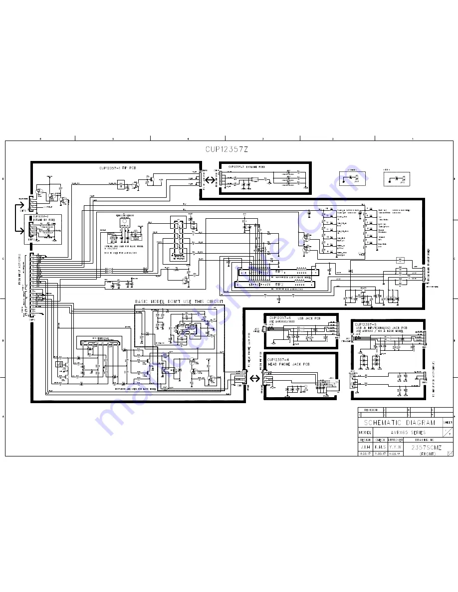 Harman Kardon AVR 230 Service Manual Download Page 170