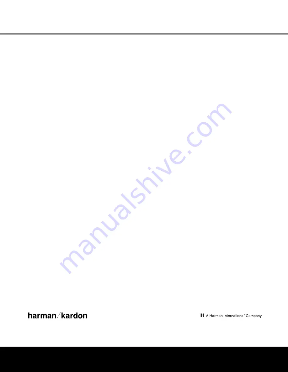 Harman Kardon AVR 240 Owner'S Manual Download Page 60