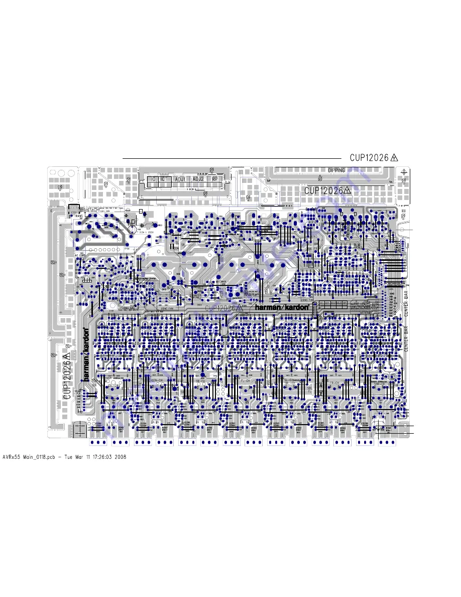 Harman Kardon AVR 254 Service Manual Download Page 39