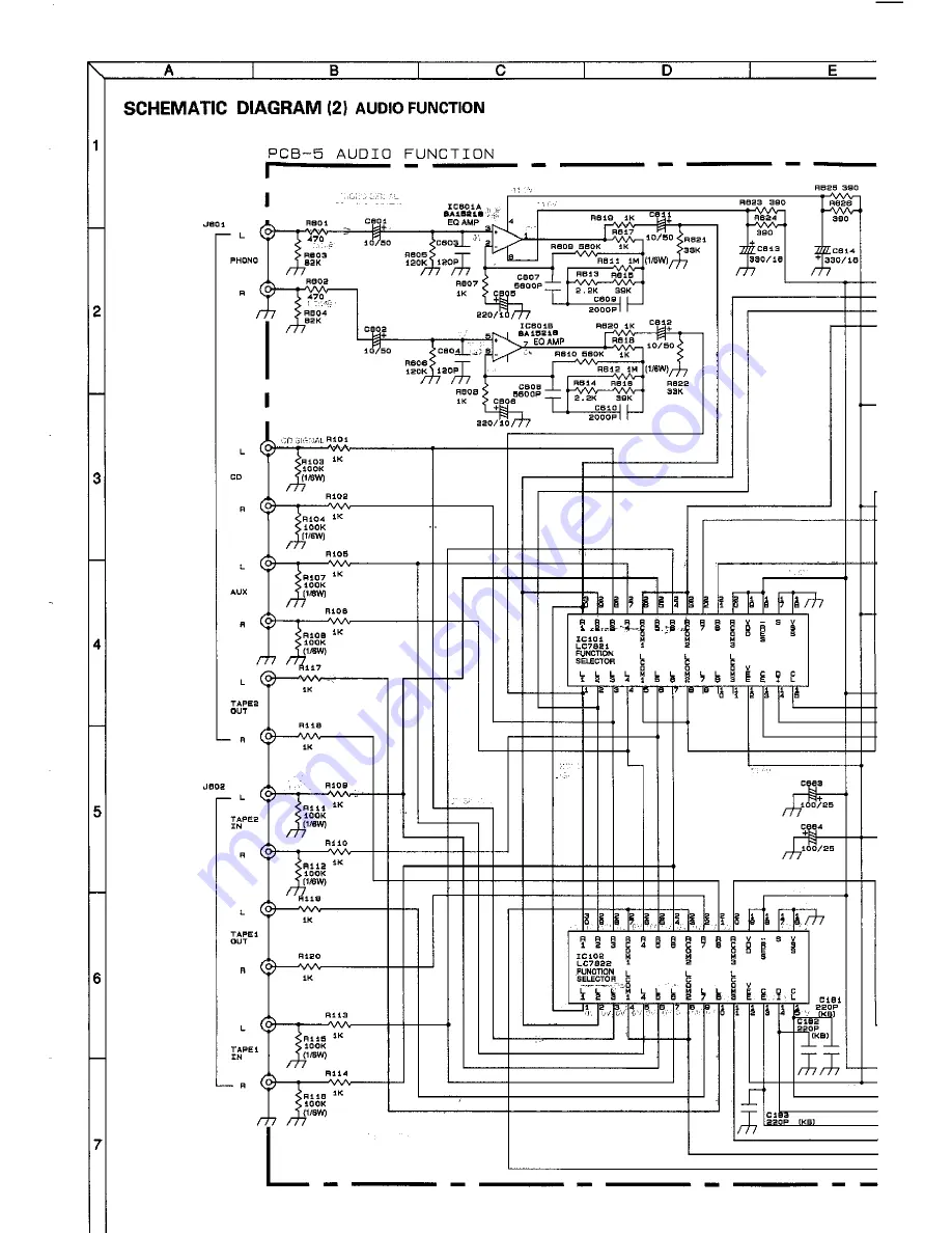 Harman Kardon AVR 30 Technical Manual Download Page 47