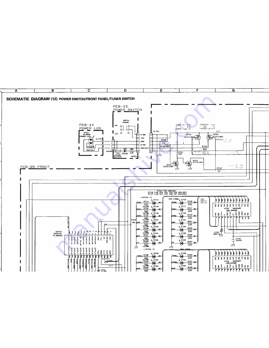 Harman Kardon AVR 30 Technical Manual Download Page 71