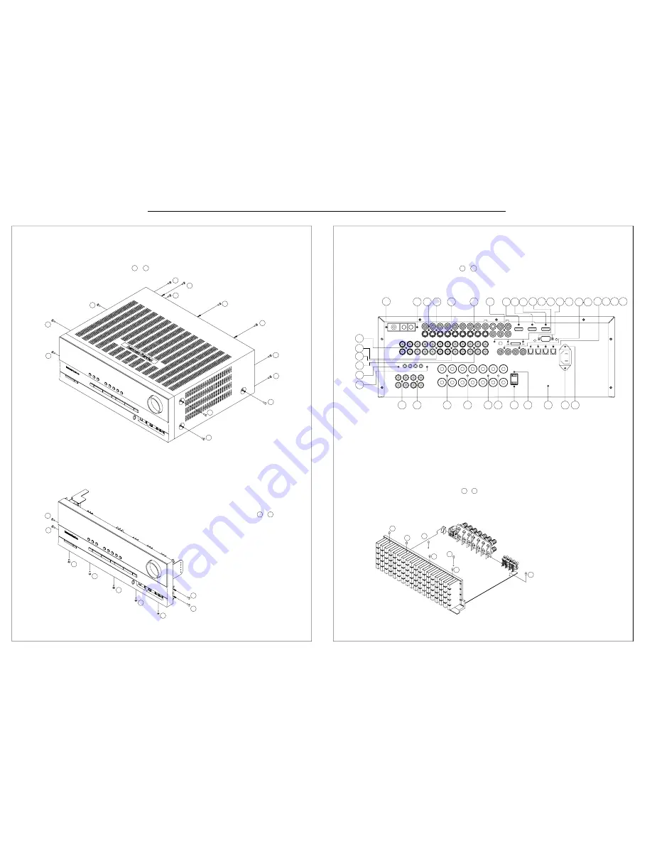 Harman Kardon AVR 347 Service Manual Download Page 43