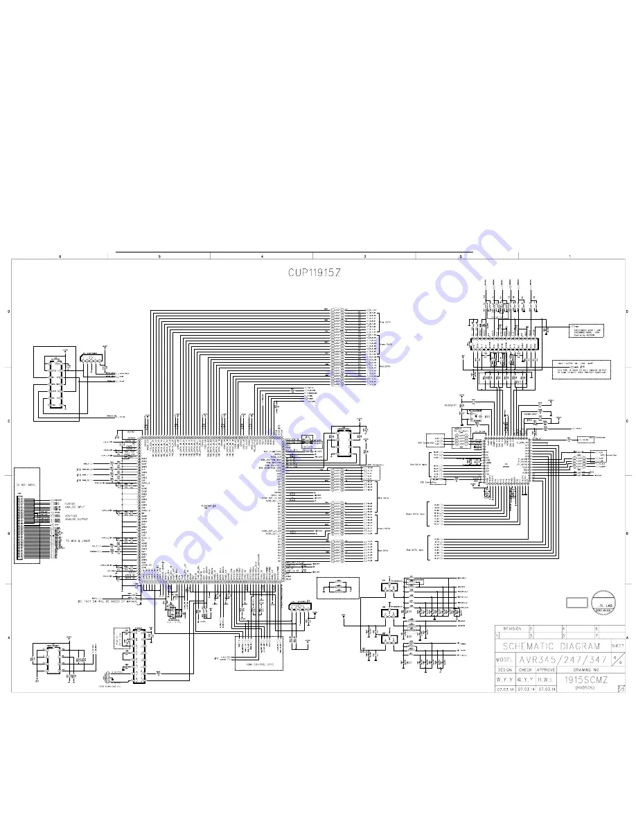 Harman Kardon AVR 347 Service Manual Download Page 210