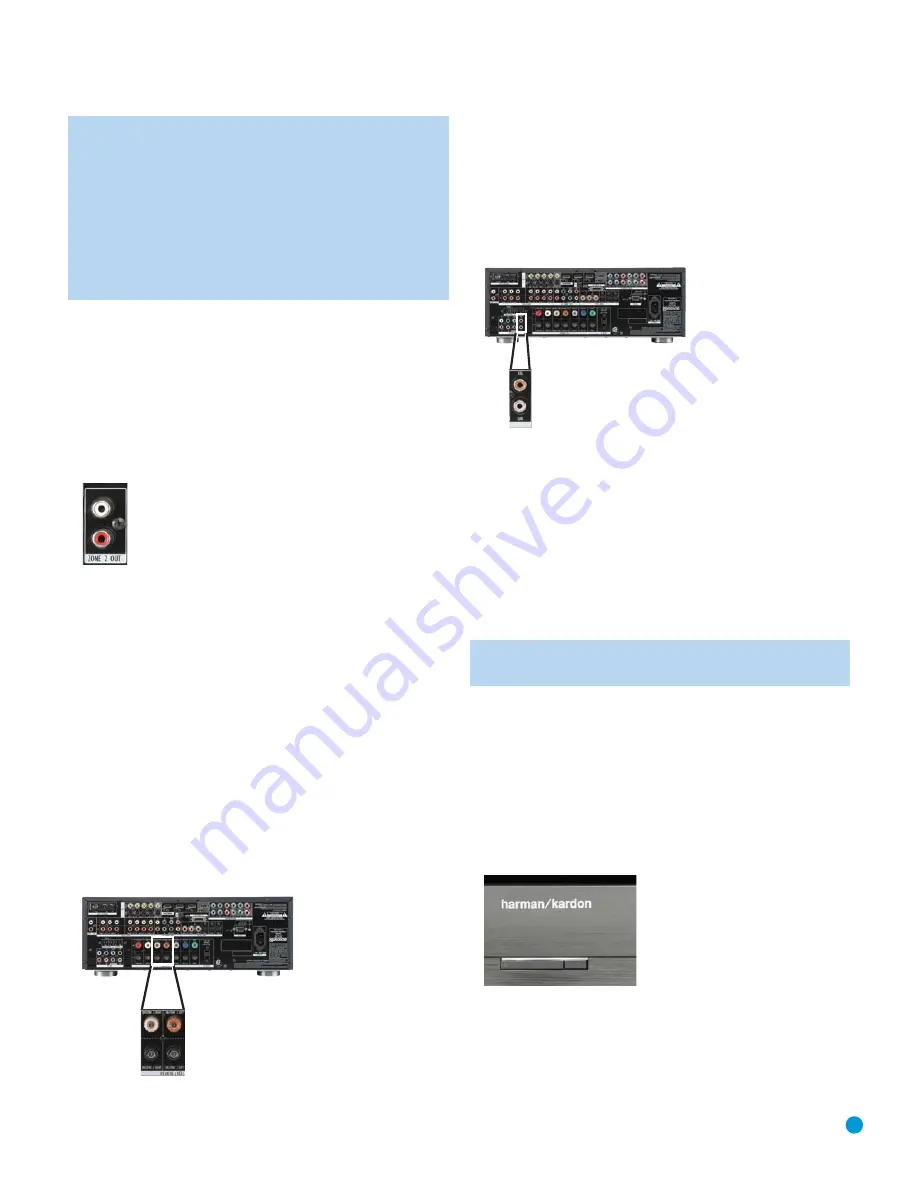 Harman Kardon AVR 354 Owner'S Manual Download Page 33