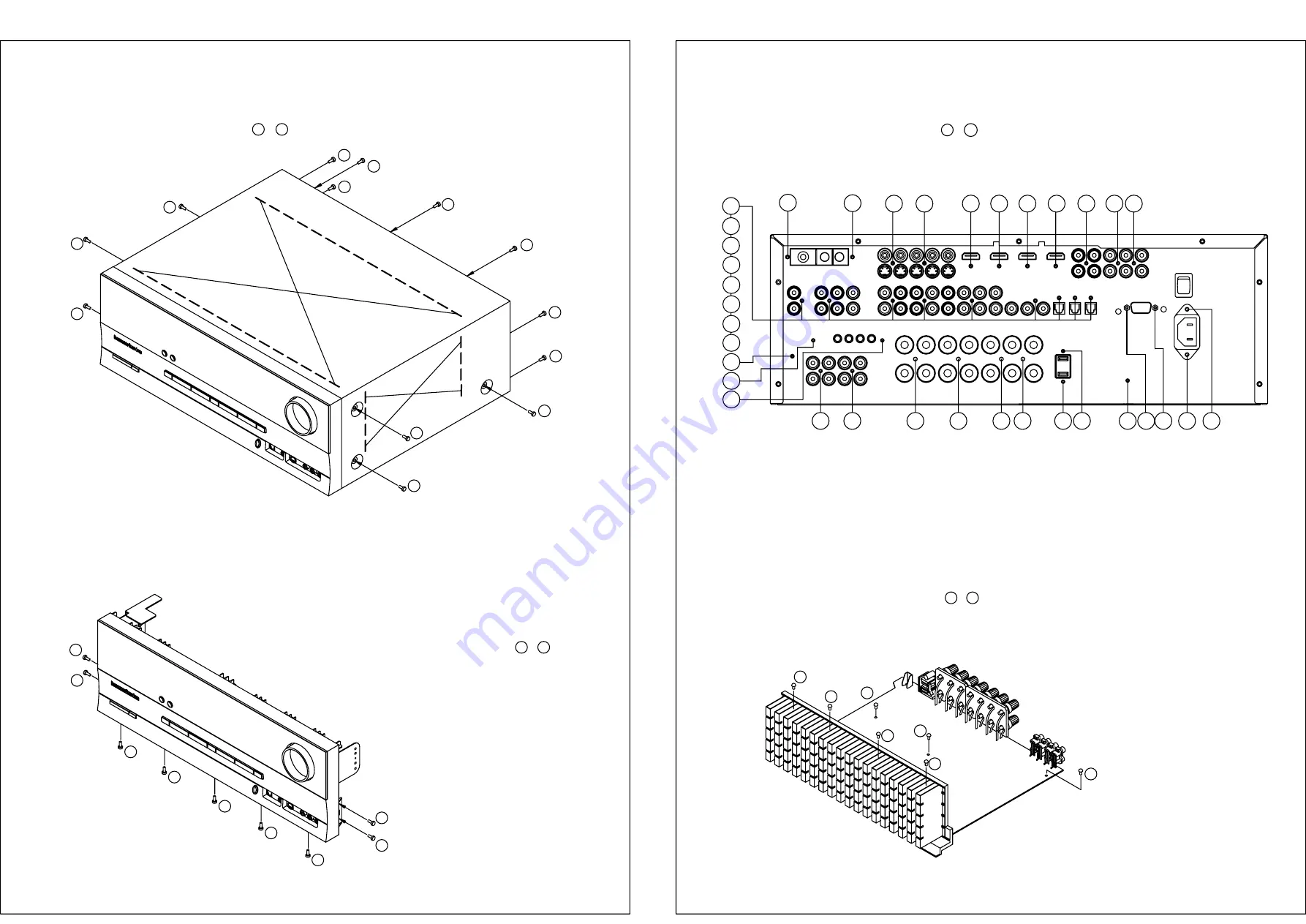 Harman Kardon AVR 354 Service Manual Download Page 35