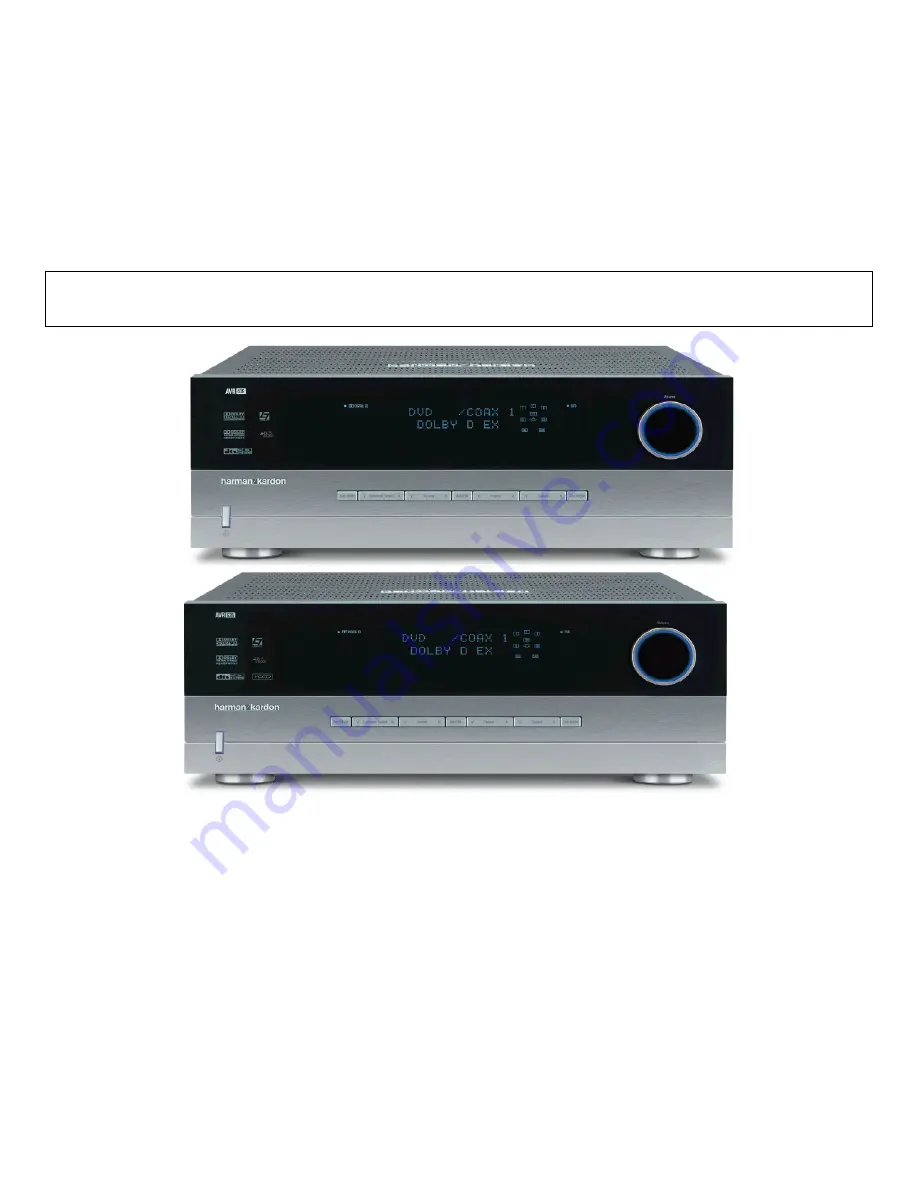 Harman Kardon AVR 435 Скачать руководство пользователя страница 1