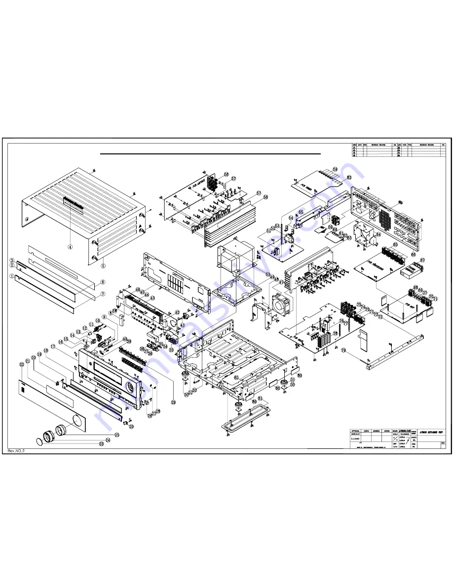 Harman Kardon AVR 435 Service Manual Download Page 27