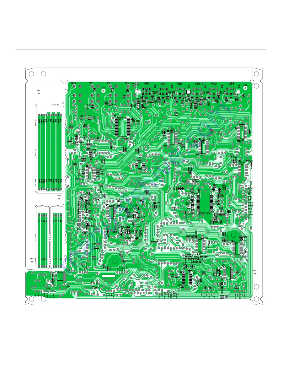 Harman Kardon AVR 445 Service Manual Download Page 98