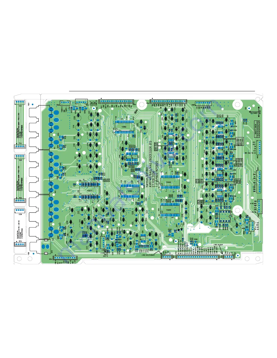 Harman Kardon AVR 445 Service Manual Download Page 100