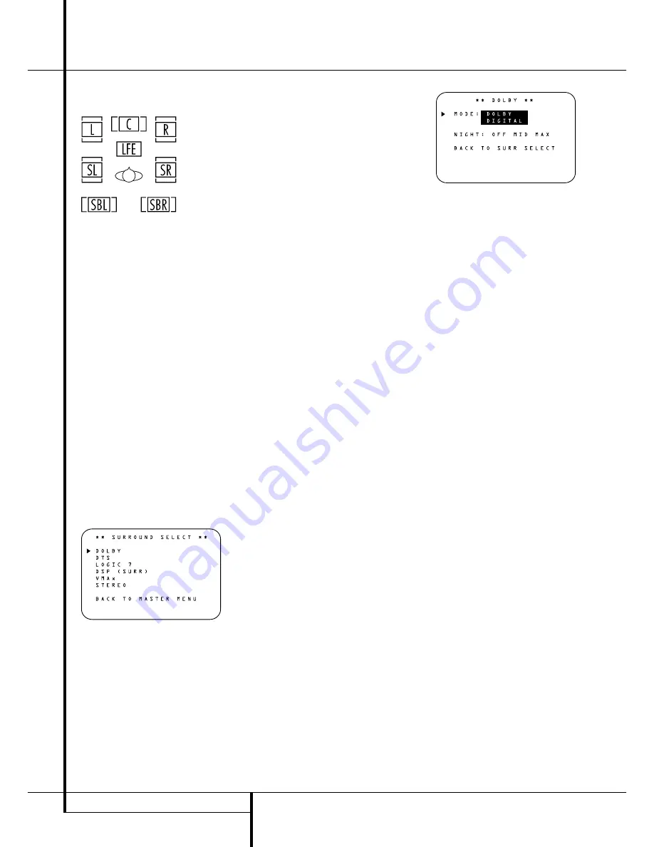 Harman Kardon AVR 507 Limited Edition Owner'S Manual Download Page 22