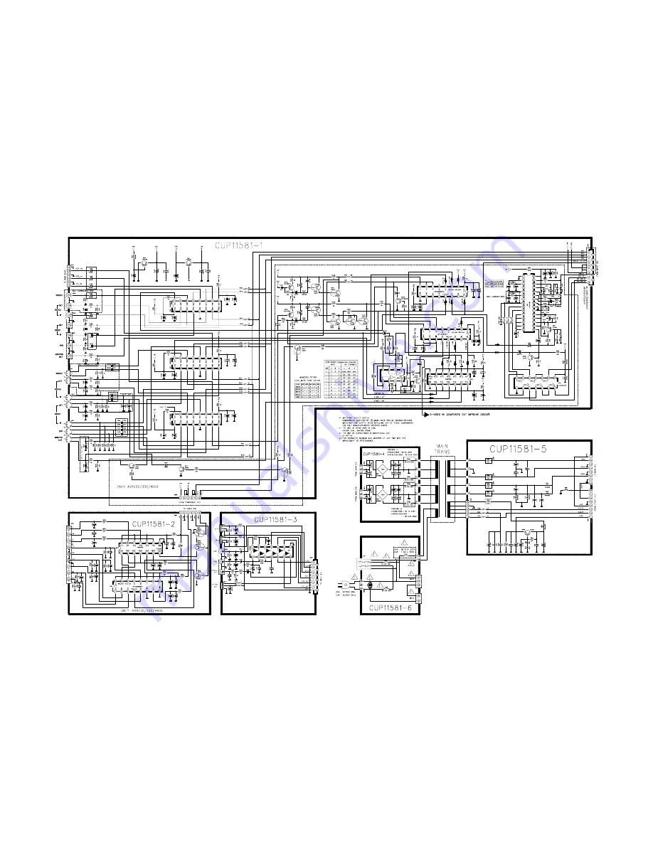 Harman Kardon AVR 507 Limited Edition Service Manual Download Page 68