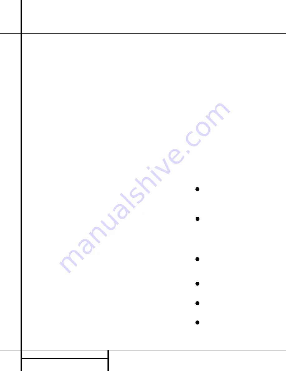 Harman Kardon AVR 510 Owner'S Manual Download Page 10