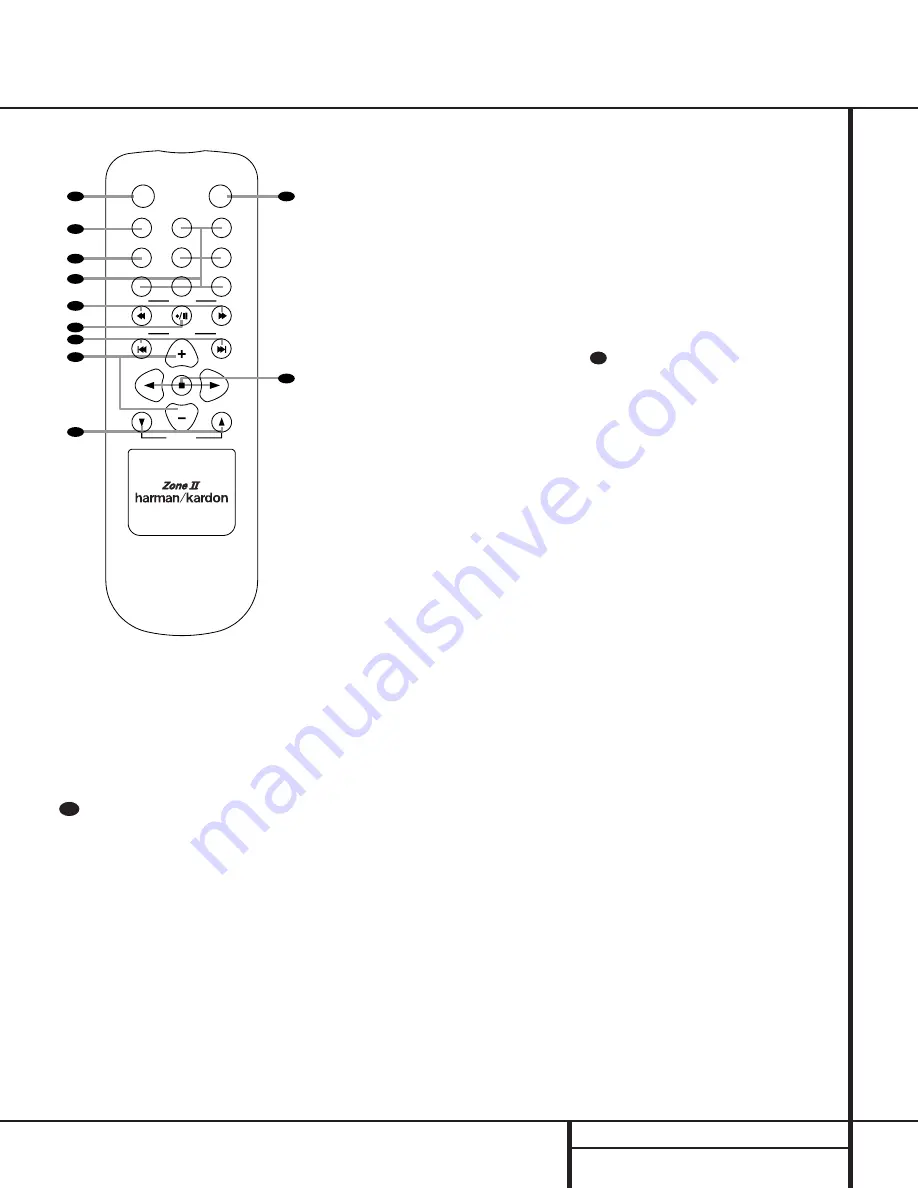 Harman Kardon AVR 520 Owner'S Manual Download Page 15