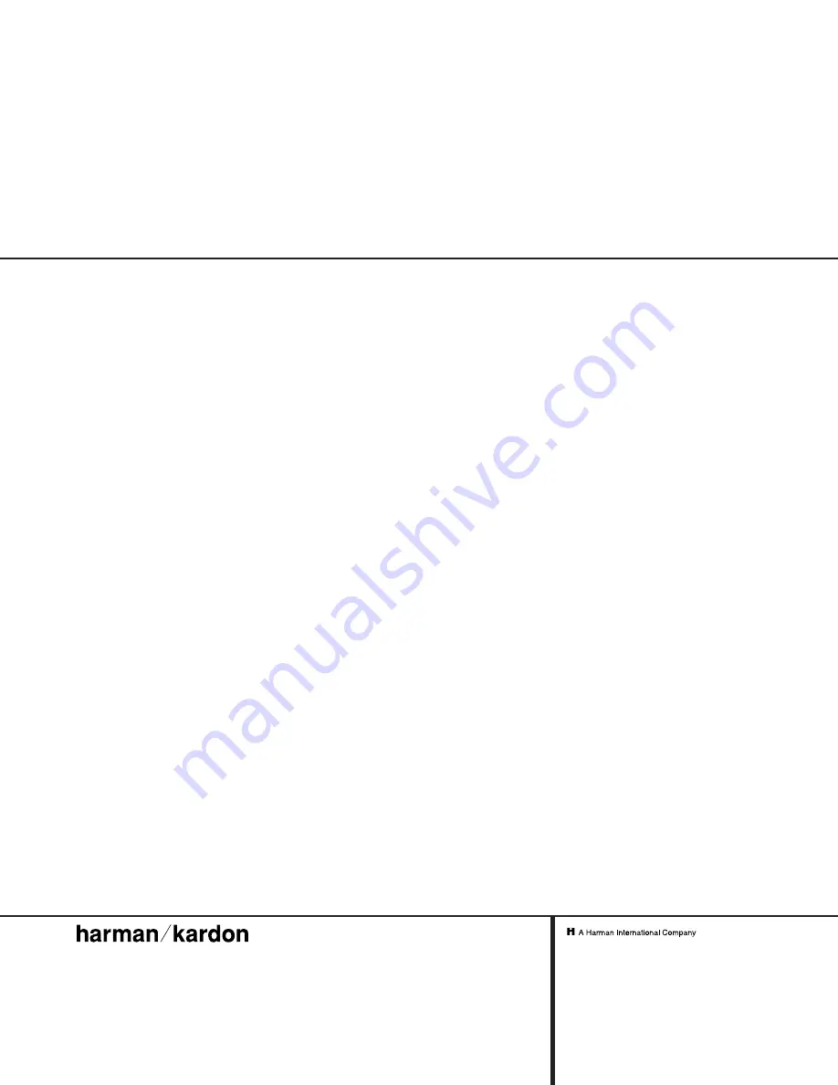 Harman Kardon AVR 520 Owner'S Manual Download Page 56