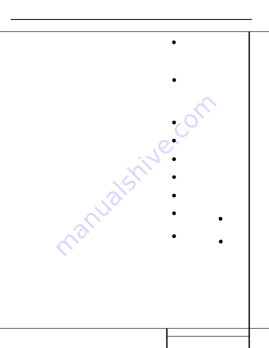 Harman Kardon AVR 520 Service Manual Download Page 11