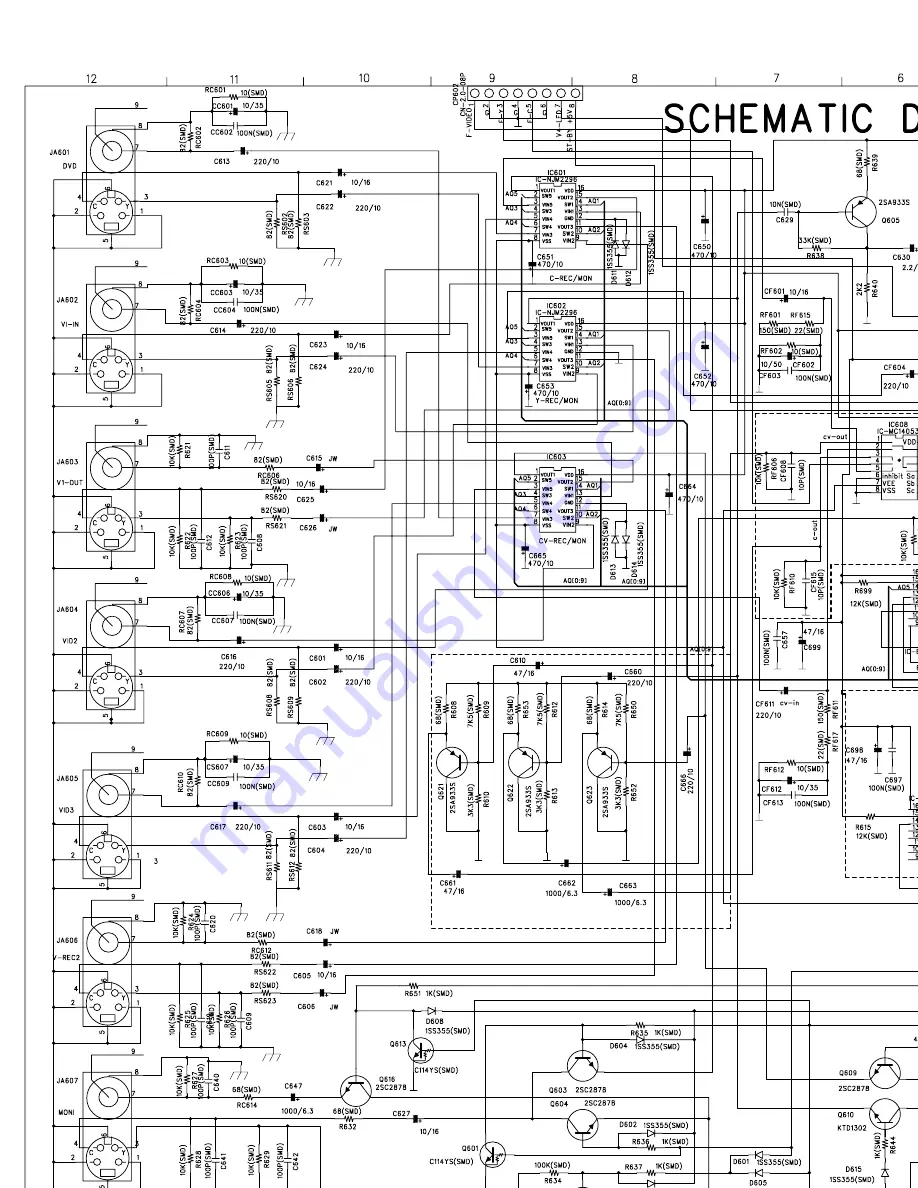 Harman Kardon AVR 520 Service Manual Download Page 139