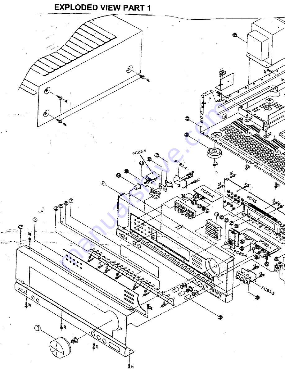 Harman Kardon AVR 55 Service Manual Download Page 33