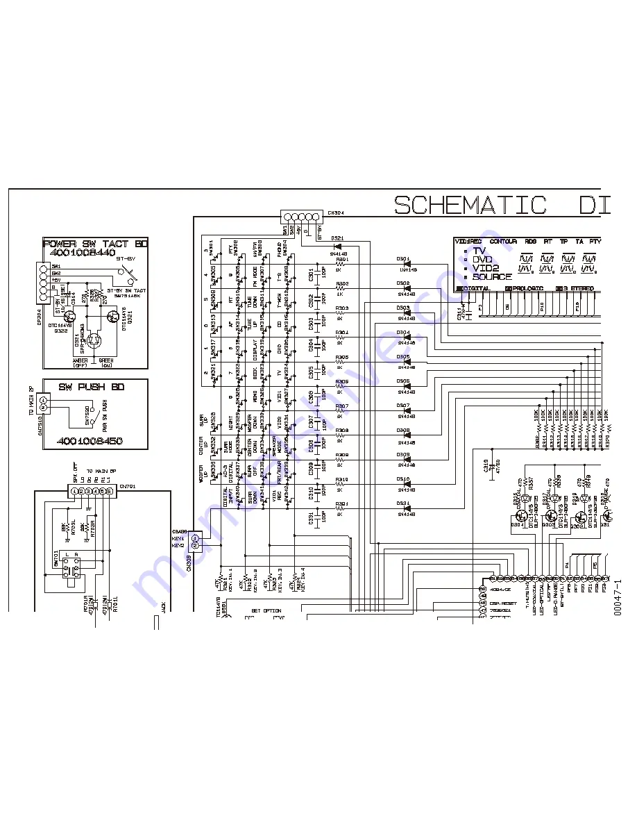 Harman Kardon AVR 55 Service Manual Download Page 51