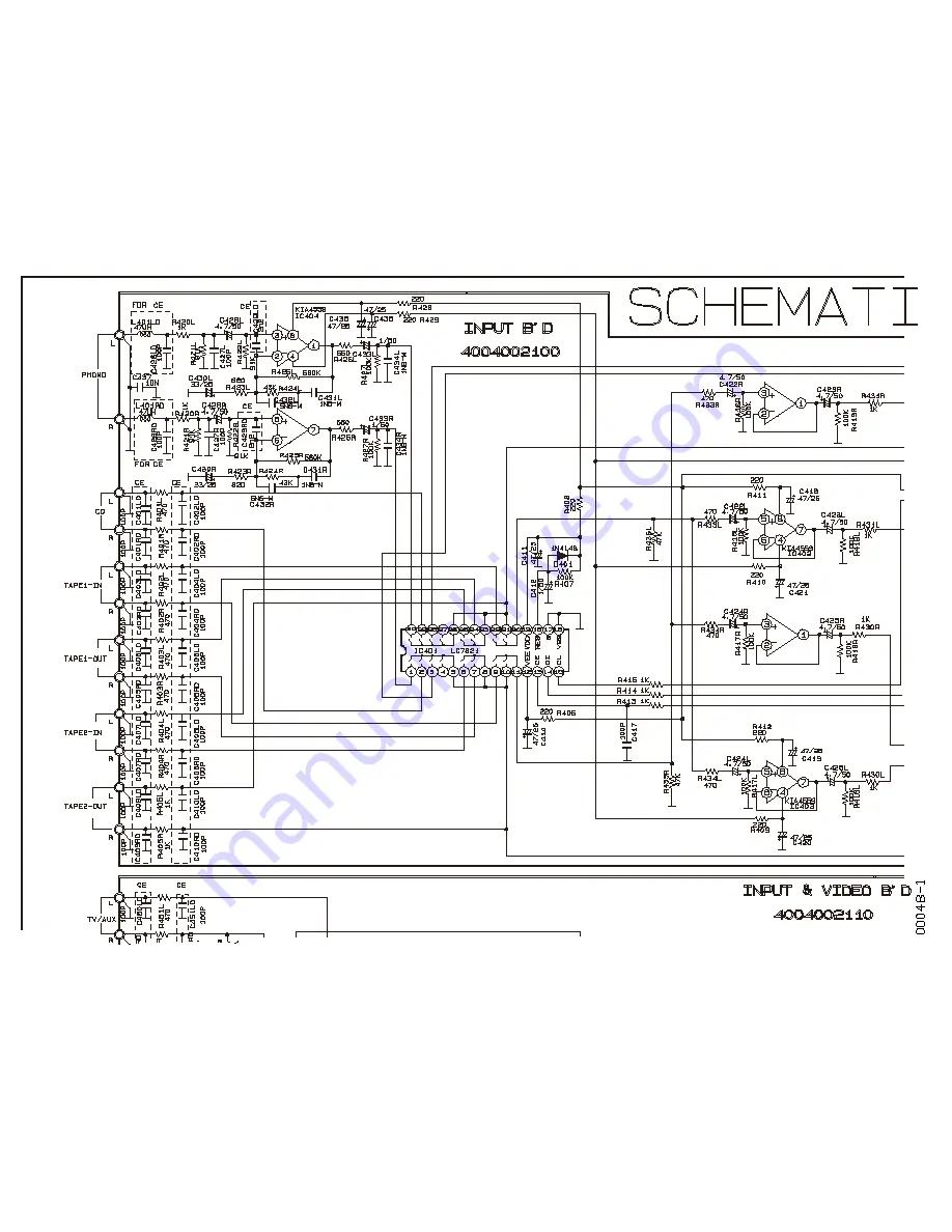 Harman Kardon AVR 55 Service Manual Download Page 56