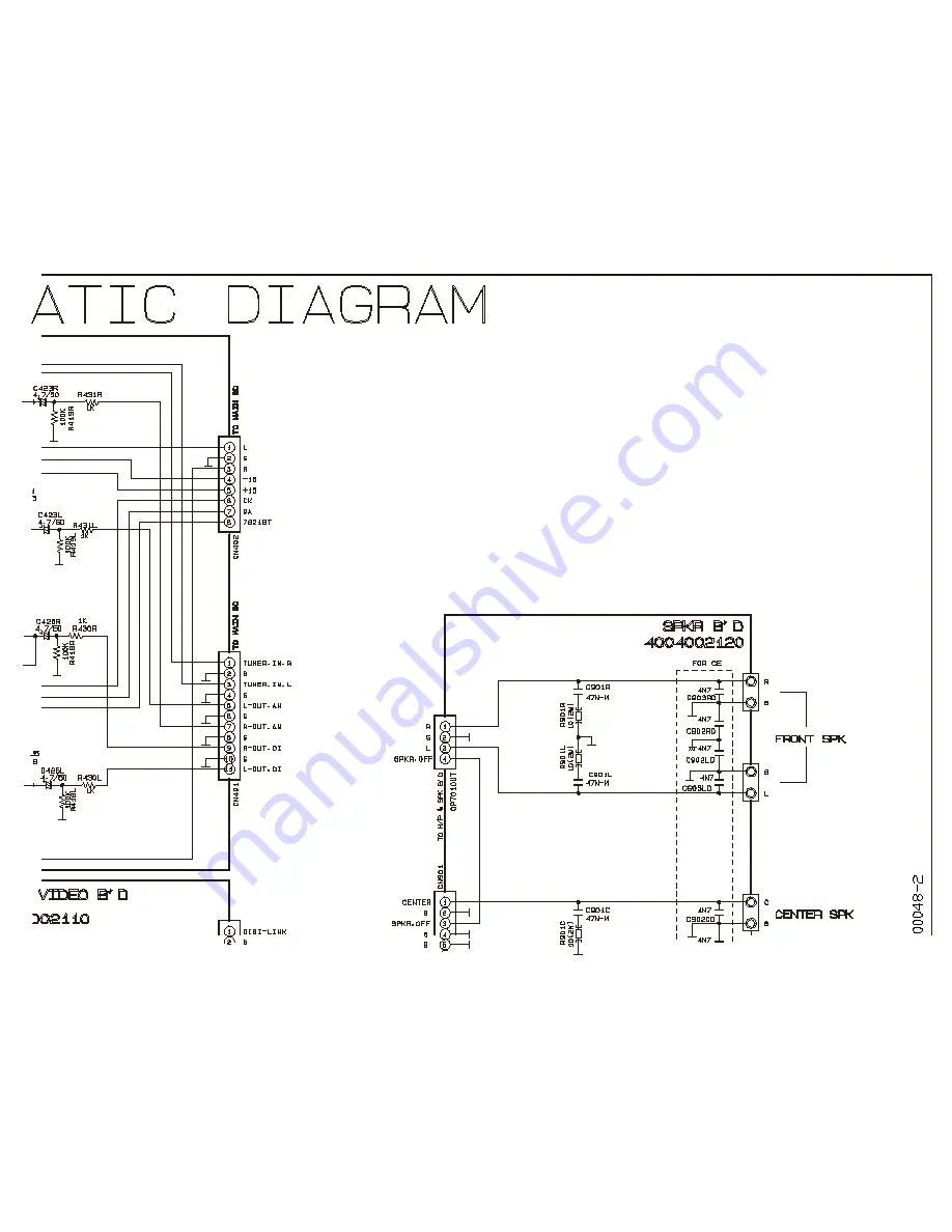 Harman Kardon AVR 55 Service Manual Download Page 57