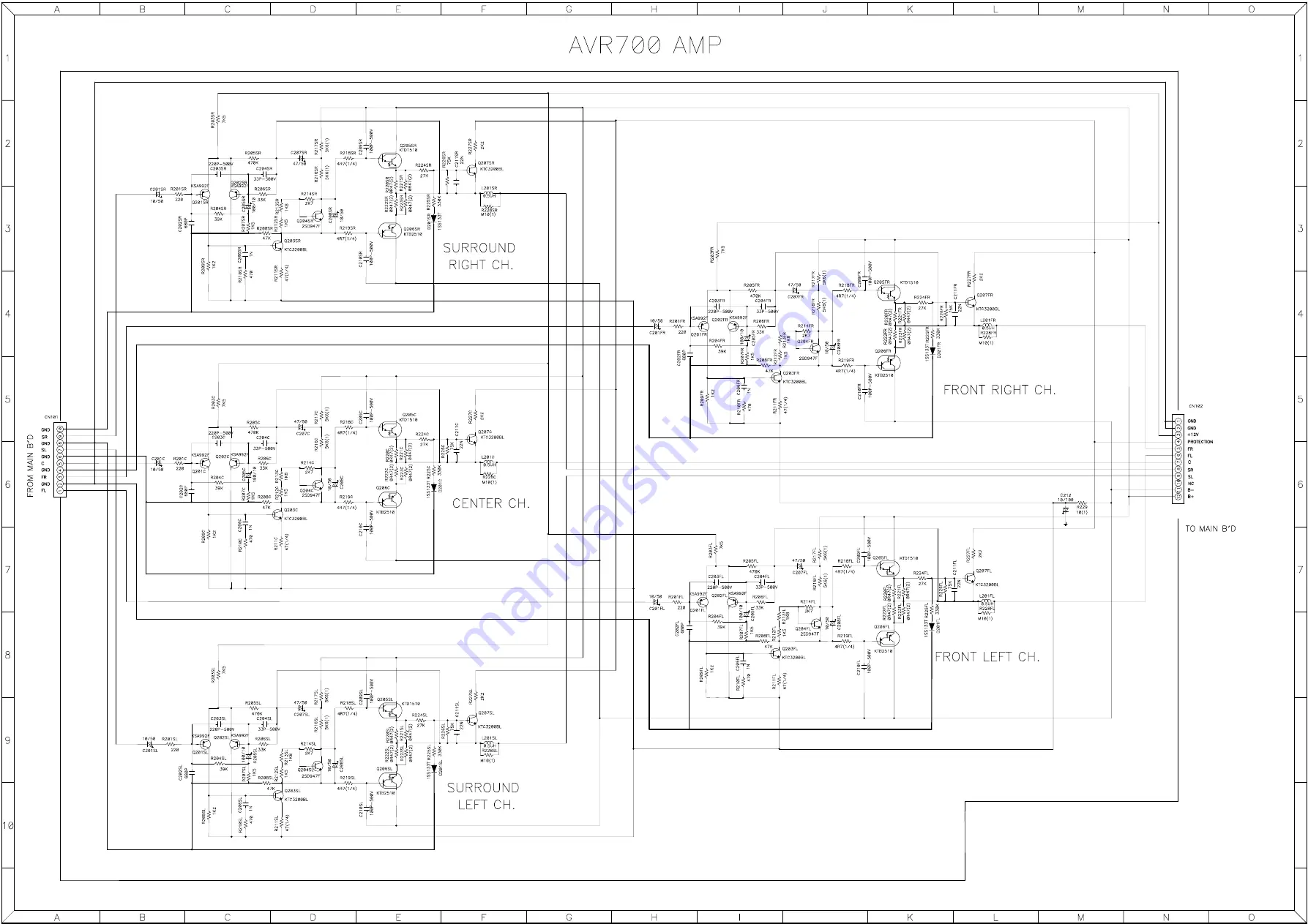 Harman Kardon AVR 70/230 Service Manual Download Page 79