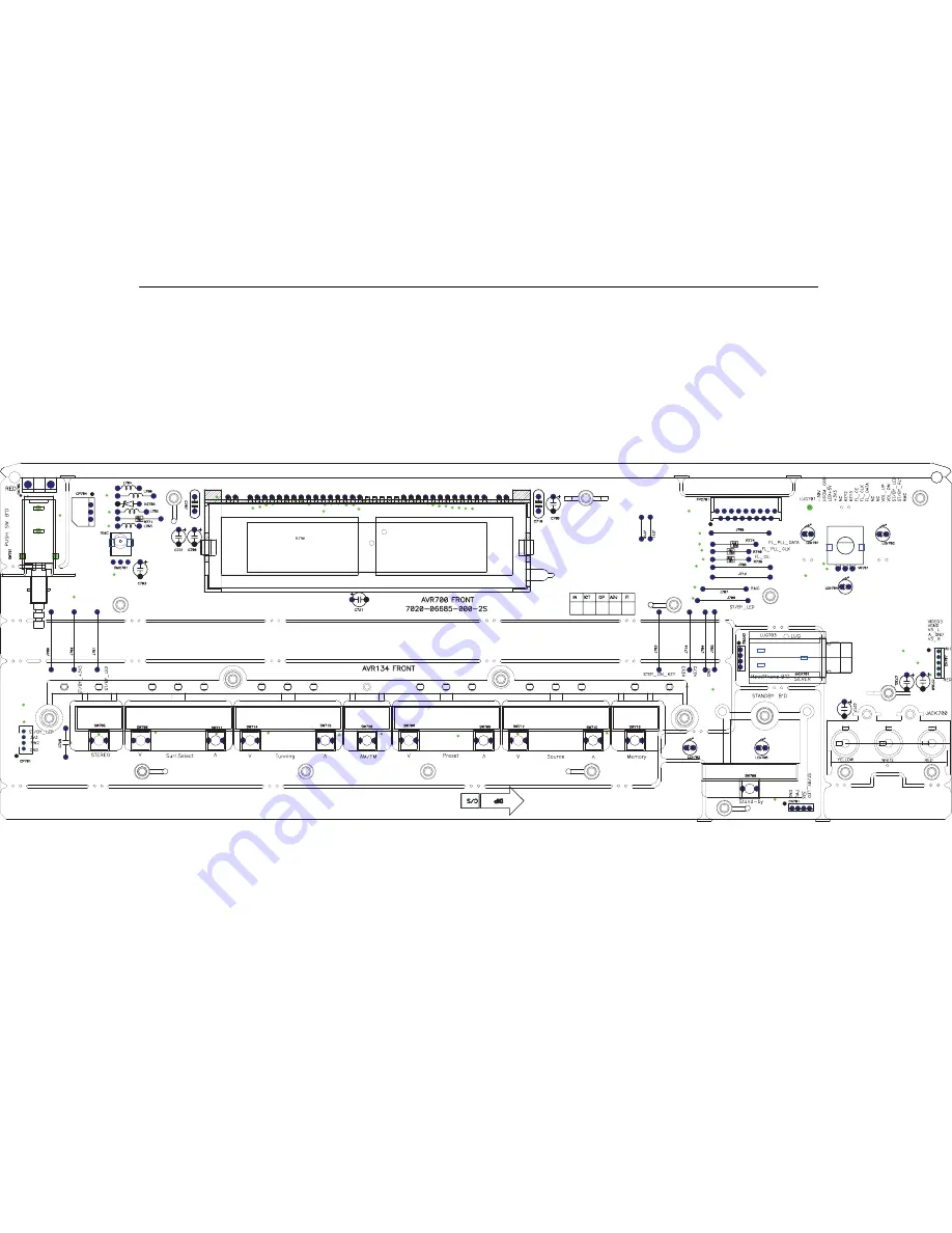 Harman Kardon AVR 700 Service Manual Download Page 31