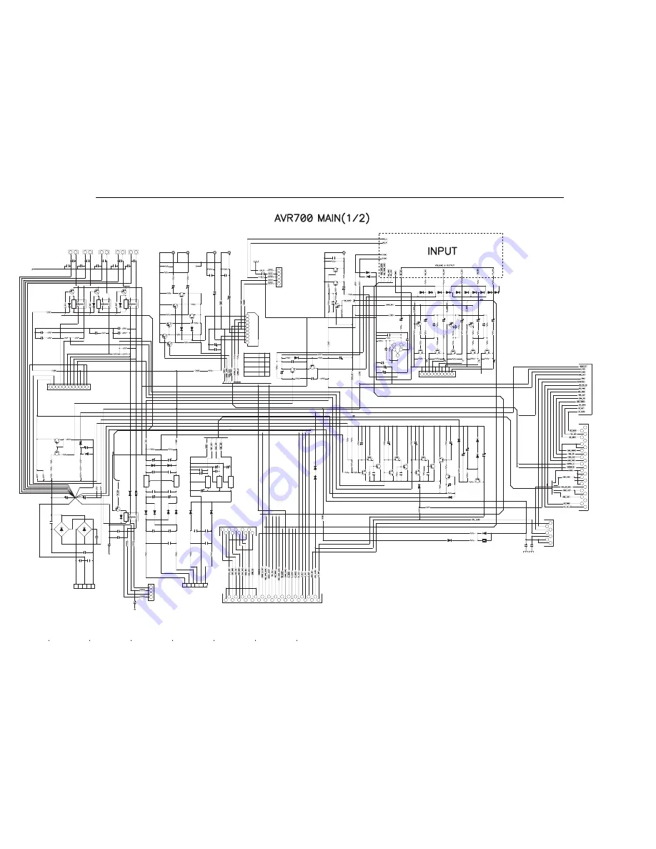 Harman Kardon AVR 700 Service Manual Download Page 50