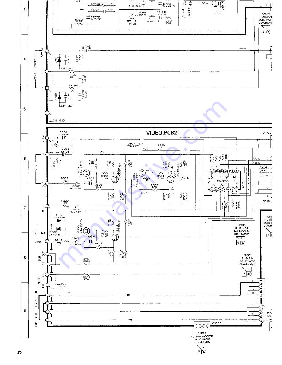 Harman Kardon AVR20MKII Tehnical Manual Download Page 48